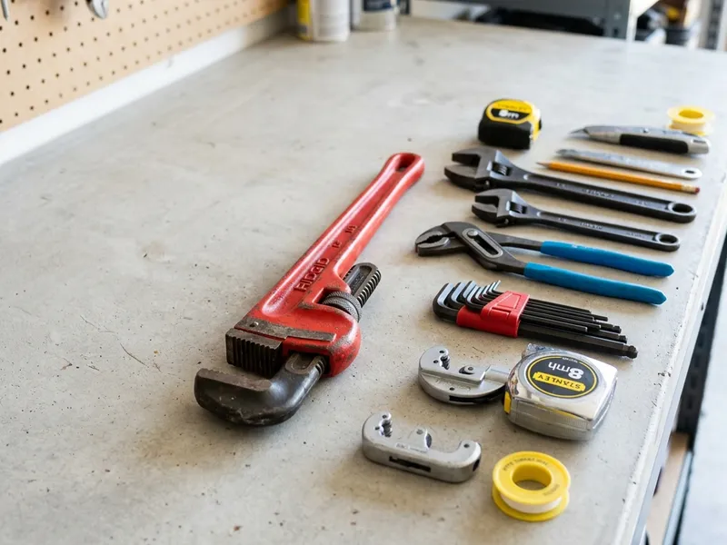 Professional plumbers in Jonesburg, MO equipped with top-tier tools for residential and commercial plumbing services.